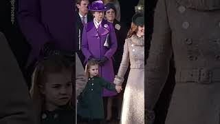 🖤🕊️ Princess Charlotte’s First Curtsy To Queen Elizabeth II And Her Last [upl. by Yrrat]