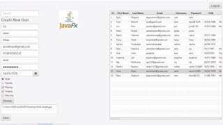 JavaFX 8 Tutorial 50  Retrieve Image from Database [upl. by Nissie]