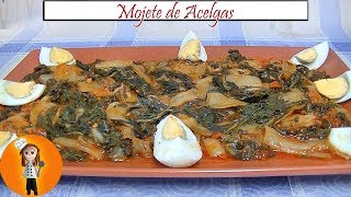 Mojete de Acelgas  Receta de Cocina en Familia [upl. by Ynnam18]