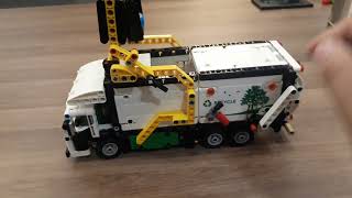 Lego Technic Mini 42078 B Model  Mack LR Front Loader Functions [upl. by Alexis241]