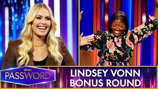 Lindsey Vonn and Jimmy Fallon Team Up in a Bonus Round of Password [upl. by Eustace]