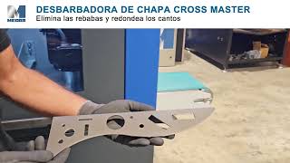 DESBARBADORA DE CHAPA MECOS CROSS MASTER [upl. by Jacqueline703]