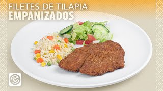 Filetes de tilapia empanizados  🍮 [upl. by Aleak]