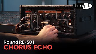 Audio Demo  Roland RE501 Chorus Echo  Oberheim Xpander [upl. by Niwri]