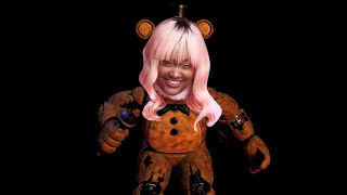 CupcakKe Remix  Five Nights at Freddys Power Out Jumpscare [upl. by Yezdnil]