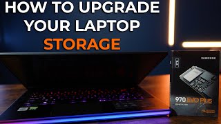 How To Upgrade Your Laptop Storage With A New NVMe SSD Step by Step [upl. by Gayel639]