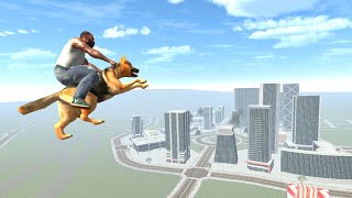 Flying Dog in Indian Bike Driving 3D  Mythbusters 136 [upl. by Nylitak404]