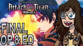 Attack on Titan The Final Opening and Ending  Reaction [upl. by Haisoj]