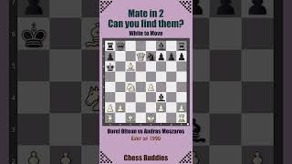 matein2 Nr 257  Dorel Oltean vs Andras Meszaros Eger op 1990 chesspuzzleseries [upl. by Evvy324]