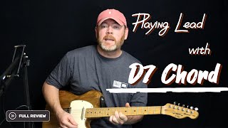 Playing Lead With D7 Chord [upl. by Inittirb896]