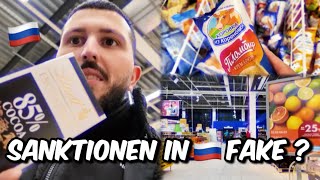 Supermarktpreise in Russland und funktionieren die Sanktionen  Haikel Vlog [upl. by Aneeroc494]