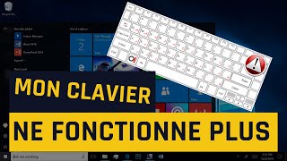 Mon clavier ne fonctionne plus dans Windows 10 3 Solutions [upl. by Ezequiel]