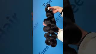 Body wave bundles human hair fyp christmas humanhairbundles bodywavebundles toseehair [upl. by Anilatsyrc408]