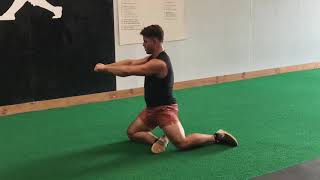 9090 Seated Hip Switch with Extension and Lunge [upl. by Odilia]