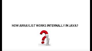 How Arraylist works internally in Java  Interview Cracker [upl. by Ainegul]