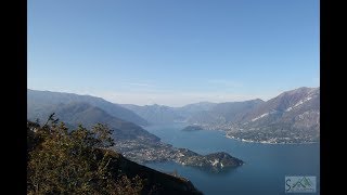 Sentiero del Viandante Lago di Como  Tappa 2 da Lierna a Varenna Lc [upl. by Couq]