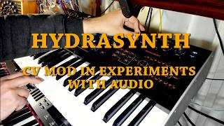 Hydrasynth  Experiments with audio in Mod Input [upl. by Rachelle]