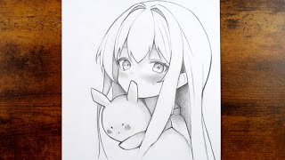 How To Draw Anime  step by step Anime Tutorial Drawing [upl. by Gorga]