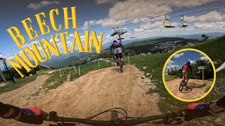 How Does the New Trail Bike Handle Park  Beech Mountain [upl. by Saidel]