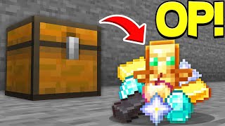 Minecraft But Chest Gives OP Items [upl. by Lemmueu]