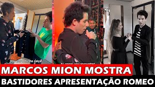 Marcos Mion emociona ao mostrar bastidores do filho Romeo no Caldeirão [upl. by Niwhsa878]