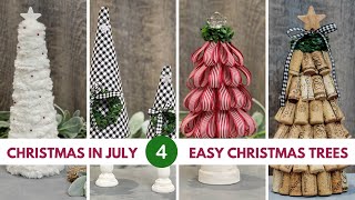 DIY Mini Christmas TreesChristmas Craft Fair ideasChristmas Decor [upl. by Asteria]