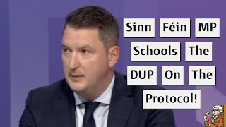 The DUP Get Educated On The Northern Ireland Protocol By Sinn Féin [upl. by Ekihc]