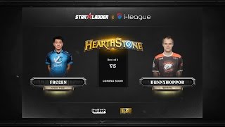 RU Fr0zen vs BunnyHoppor  SL iLeague Hearthstone StarSeries Season 3 13052017 [upl. by Redfield]