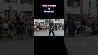 Pride Parade in Montreal prideparade montreal liberal [upl. by Daffi]