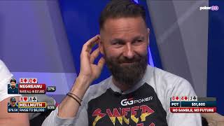 Daniel Negreanu Clashes with Phil Hellmuth Leading to Epic Speech [upl. by Enilrae]