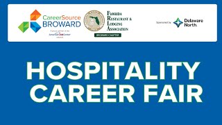 CareerSource Broward 2023 Hospitality Career Fair [upl. by Lib]