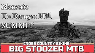 Menstrie To Dumyat Hill Summit Ochil Hills Mountain Biking MTB Scotland STRAVA ROUTE [upl. by Okkin]