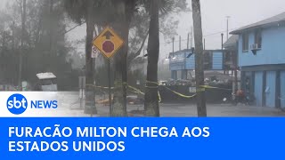 EUA confirmam primeiras mortes causadas pelo furacão Milton  SBTNewsnaTV 101024 [upl. by Lait]