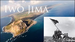 Iwo Jima Mt Suribachi Fly Over  Views of the Beach and Summit  74 Years After WWII Invasion [upl. by Enovad]