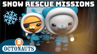 Octonauts  ❄️ Snow Rescue Missions ⛑️  90 Mins Compilation  Underwater Sea Education [upl. by Ynnav]