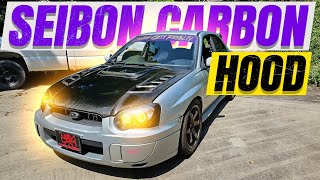 Restoring a Seibon Carbon Fiber Hood [upl. by Olnay324]