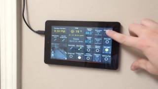 OpenHAB Dashing Android Control Tablet [upl. by Mort]