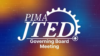 Pima JTED Governing Board Meeting November 12th 2024 [upl. by Fruin]