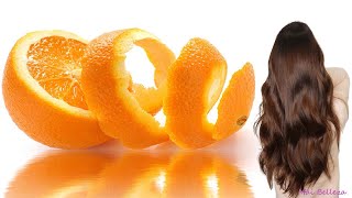 Como aprovechar las Cáscaras de Naranja para Acelerar el Crecimiento del Cabello [upl. by Ellehcem]