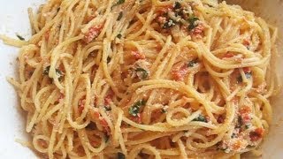 Il mare in cucina Spaghetti con la bottarga fresca [upl. by Nulubez]