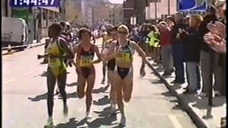 Maratona de Londres  feminino  2000 [upl. by Lombardy]