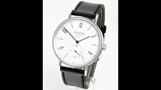 Nomos Tangente Neomatik 39 FM12641 [upl. by Annatnom]