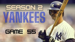 New York Yankees  Texas Rangers Game 55  Ken Griffey Jr Presents Major League Baseball [upl. by Rame]