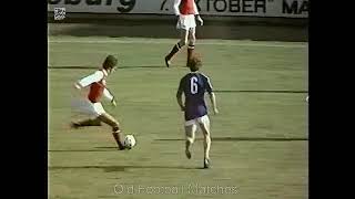 197980 UEFA Cup of Winners Cup  Magdeburg v Arsenal [upl. by Eatnoed]