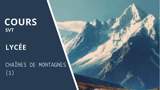 Création des chaînes de montagnes 1 [upl. by Einnaffit]