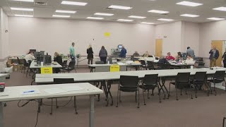 Ranked choice vote tabulation for Maines 2nd Congressional District continues [upl. by Garland]