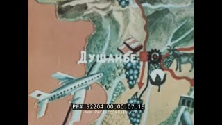 ART amp CULTURE OF TAJIKISTAN 1970s SOVIET DOCUMENTARY FILM DUSHANBE PANJAKENT 52204 [upl. by Ymirej]