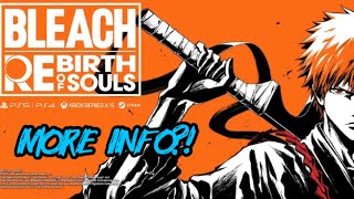 New Bleach Game Info OST Reaction [upl. by Grethel730]