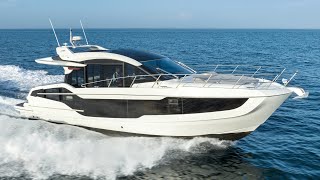 Galeon 450 HTC performance by BoatTestcom [upl. by Marlie]