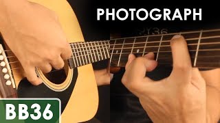 Photograph  Ed Sheeran Guitar Tutorial [upl. by Ialocin]